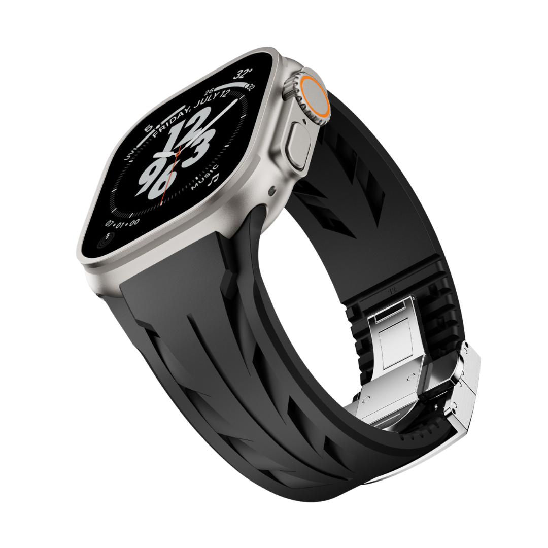 Luxury Concept Silicone Straps By iSerieshub Compatible For Apple Watch