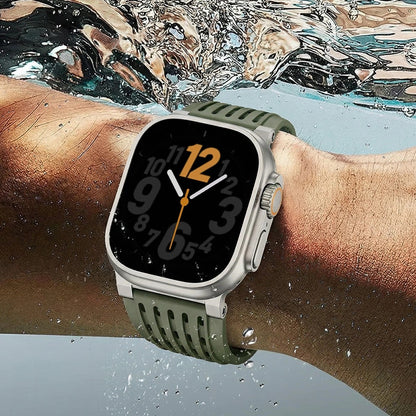 Luxury Ultra Wide Ventilated Sports Bands By iSerieshub Compatible For Apple Watch