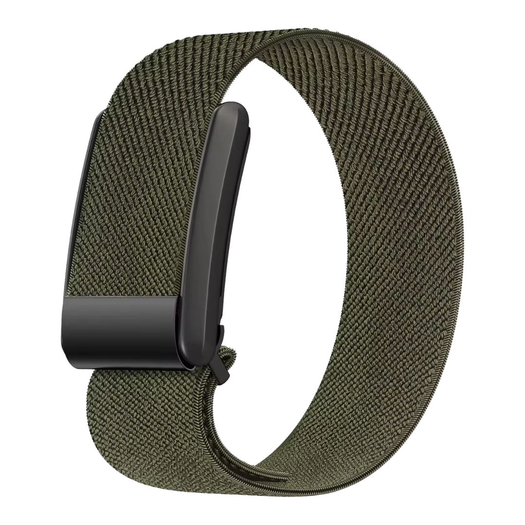 Premium Nylon Velcro Loop Band Compatible with WHOOP 5.0 – Soft, Breathable & Adjustable