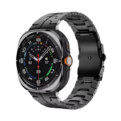 Luxury Titanium Wingtip Band By iSerieshub for Samsung Galaxy Watch Ultra 47mm