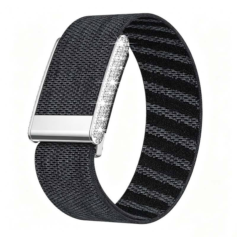 Daimond Premium Nylon Loop Sport Band Compatible with WHOOP 5.0 One, Peak & Life/MG – Breathable Adjustable Replacement Strap