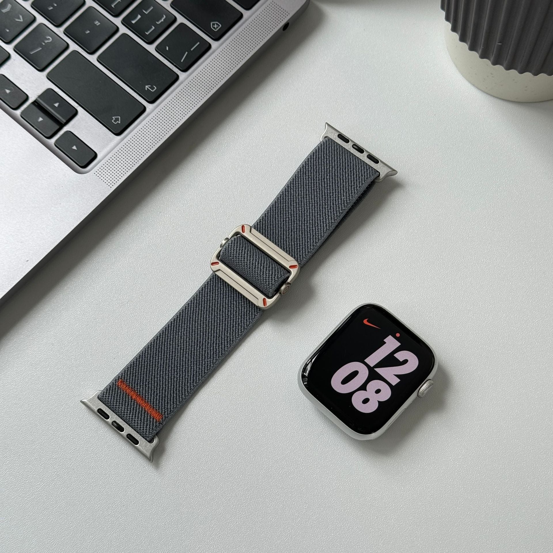 Premium Nylon Strechtable Adjustable Sports Bands By iSerieshub Compatible For Apple Watch