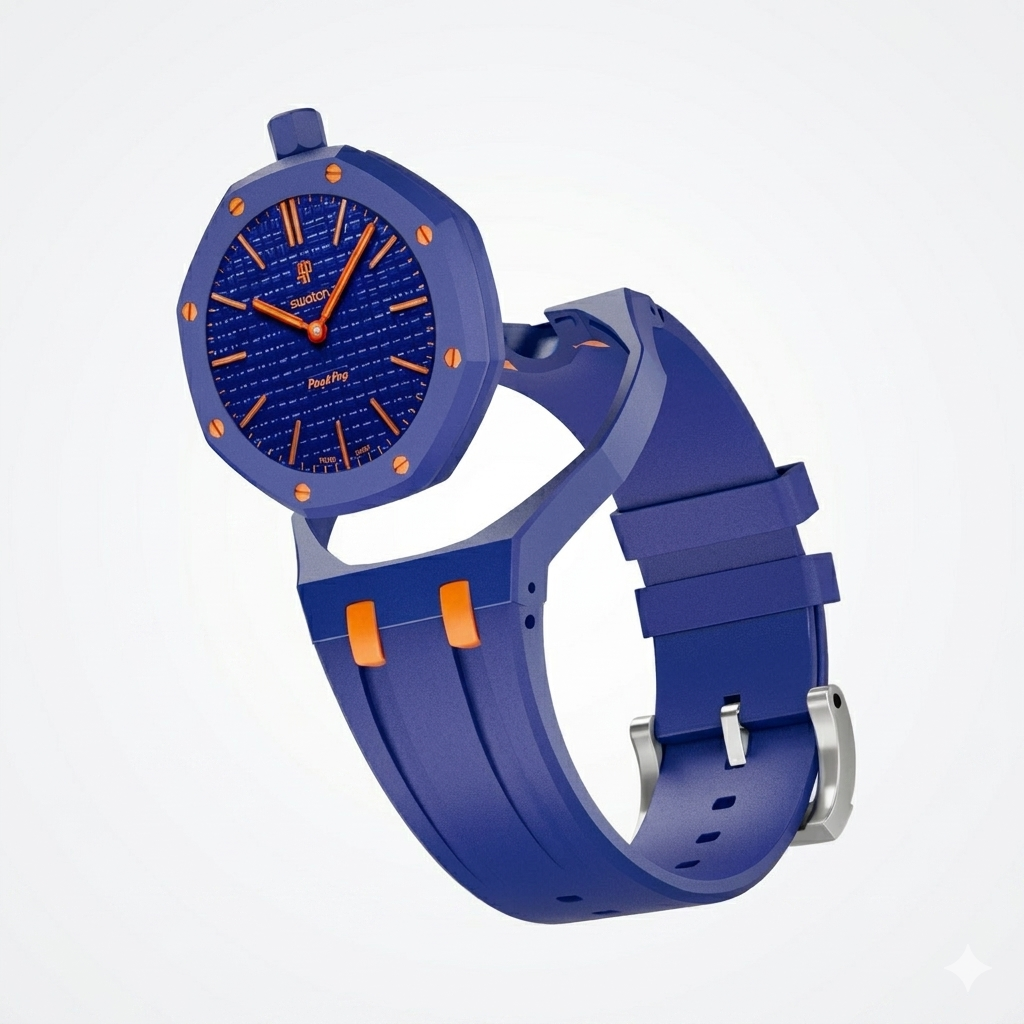 Luxury Ap Royal Pop Silicone Strap & Case