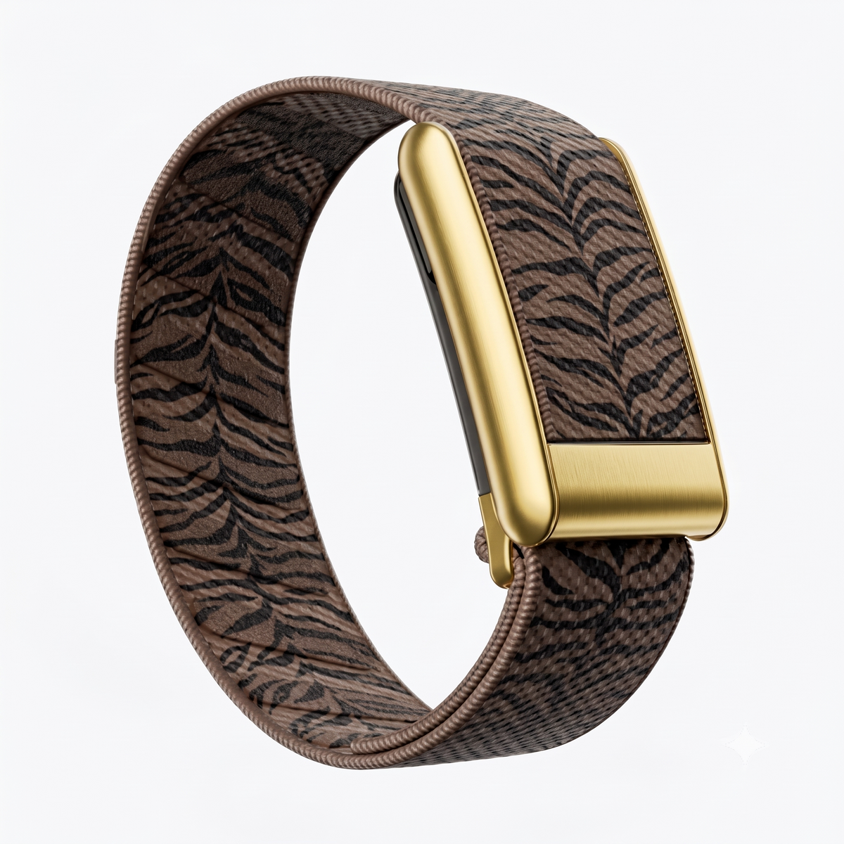 Luxury Vibrant Tiger Edition Elastic Woven Nylon Band for WHOOP 5.0