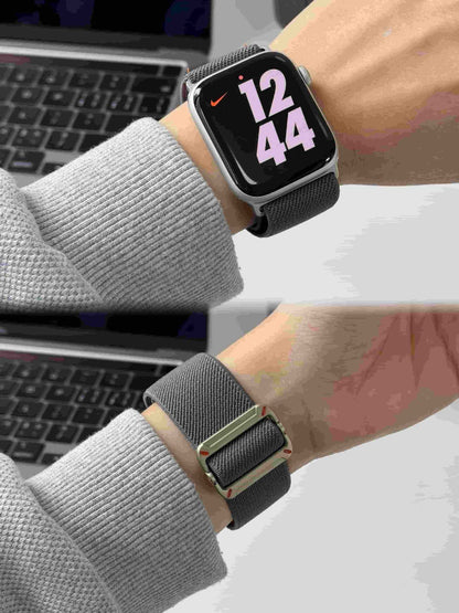 Premium Nylon Strechtable Adjustable Sports Bands By iSerieshub Compatible For Apple Watch