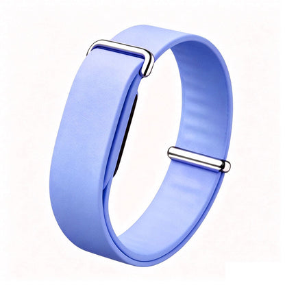 Premium Silicone Adjustable Slider Buckle Band for Google Fitbit Air