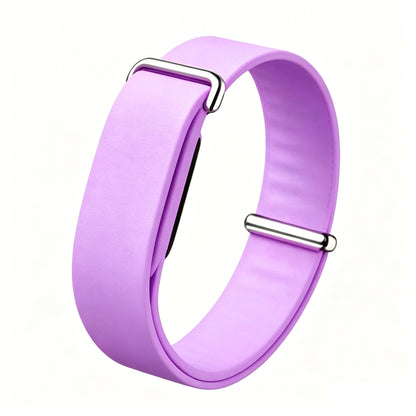 Premium Silicone Adjustable Slider Buckle Band for Google Fitbit Air