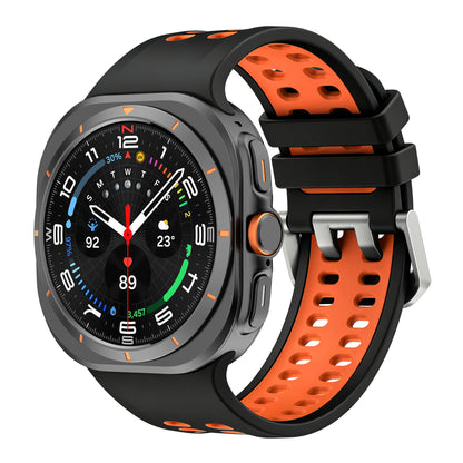 Dual-Row Airflow Silicone Sport Band for Galaxy Watch Ultra