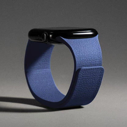 Premium Litchi Silicone Magnetic Loop By iSerieshub Comaptible For Apple Watch