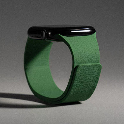 Premium Litchi Silicone Magnetic Loop By iSerieshub Comaptible For Apple Watch
