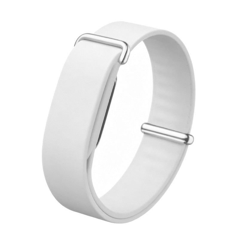 Premium Silicone Adjustable Slider Buckle Band for Google Fitbit Air