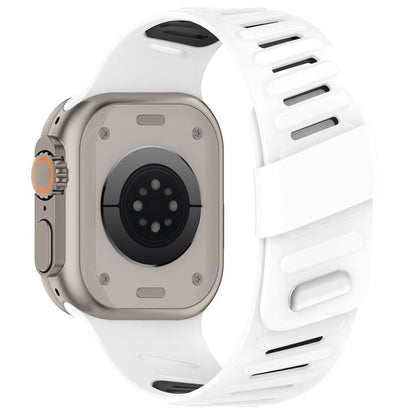 Premium Whoop Design Silicone Magnetic Loop By iSerieshub Compatible For Apple Watch
