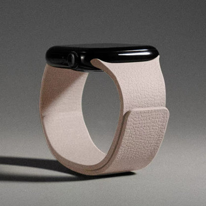 Premium Litchi Silicone Magnetic Loop By iSerieshub Comaptible For Apple Watch