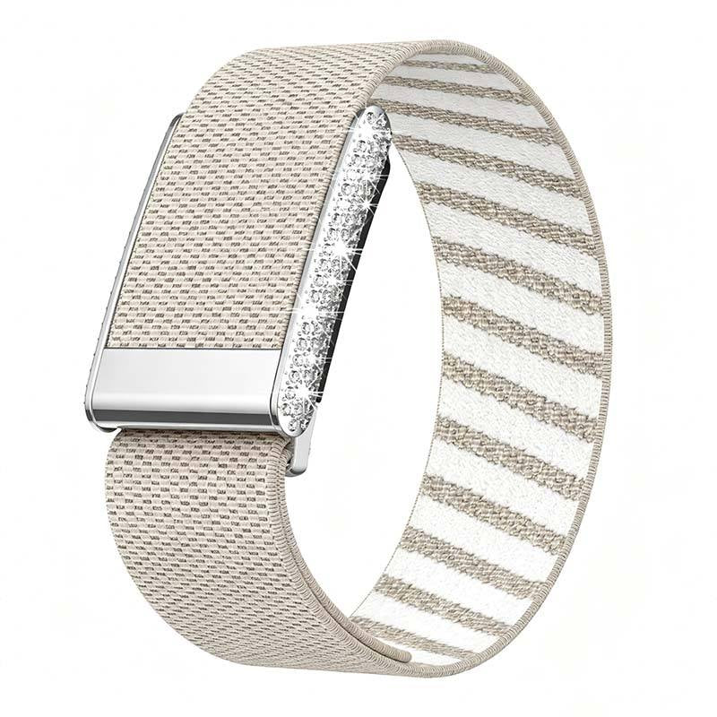 Daimond Premium Nylon Loop Sport Band Compatible with WHOOP 5.0 One, Peak & Life/MG – Breathable Adjustable Replacement Strap