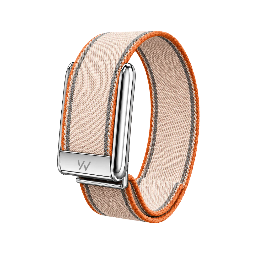 Braided Nylon Edge Striped Glow Strap For Whoop 5.0 Mg Peak