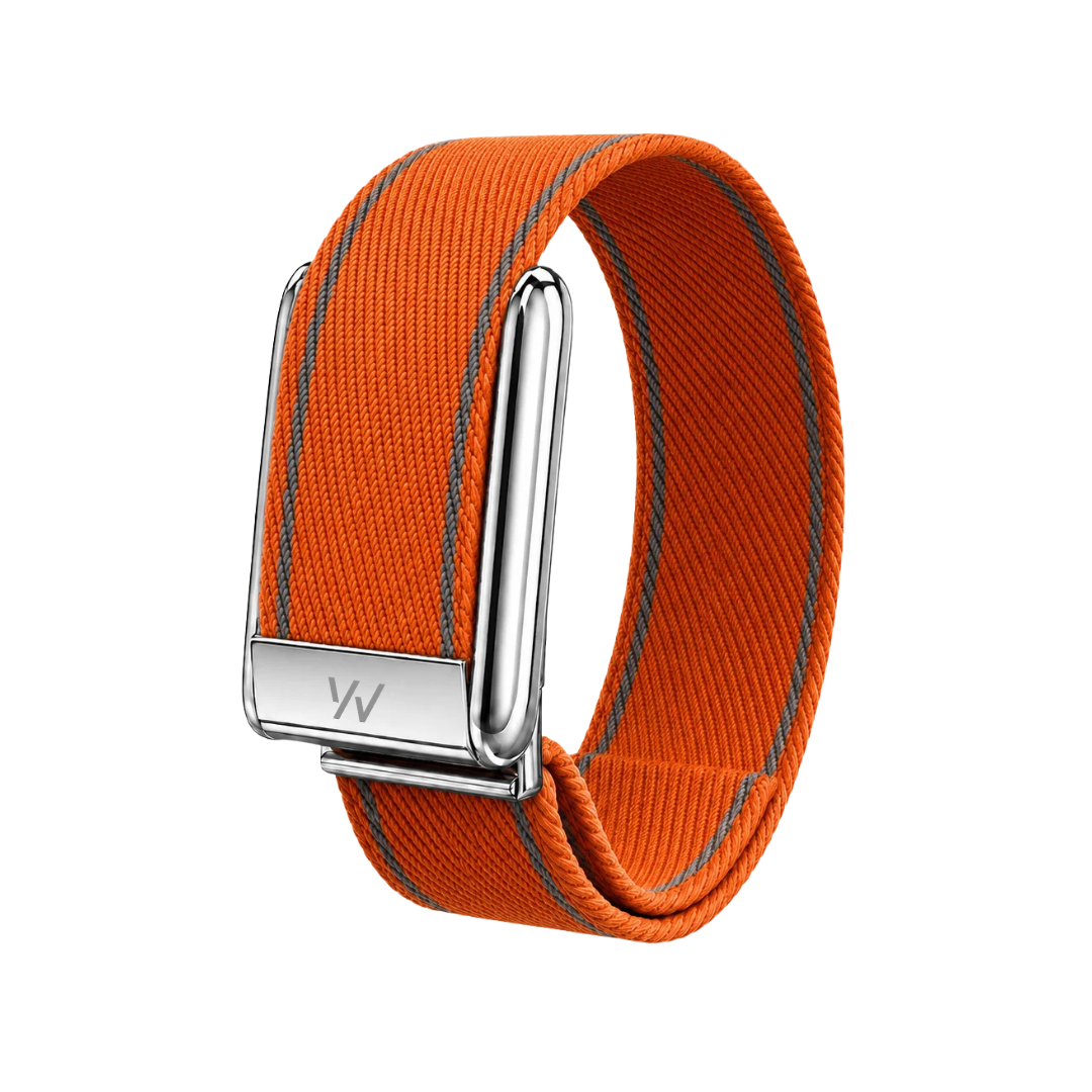 Braided Nylon Edge Striped Glow Strap For Whoop 5.0 Mg Peak