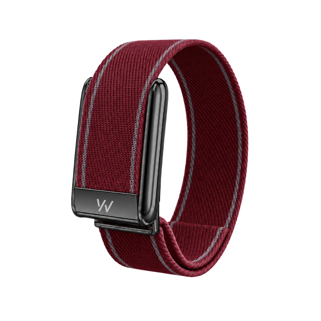 Braided Nylon Edge Striped Glow Strap For Whoop 5.0 Mg Peak