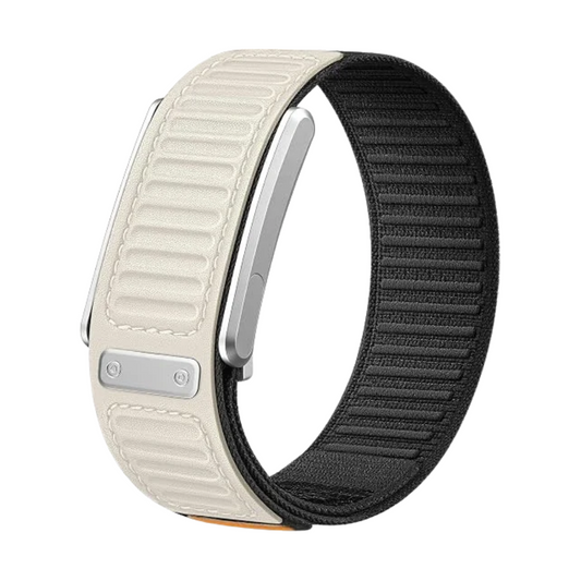 Luxury Leather Nylon Navigator Band Compatible for WHOOP 5.0