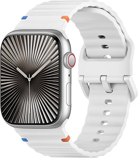 Premium Modello Soft Silicone Strap By iSerieshub Compatible For Apple Watch