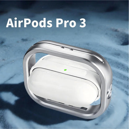 Luxury 360° Rotating Metal Frame Case for AirPods