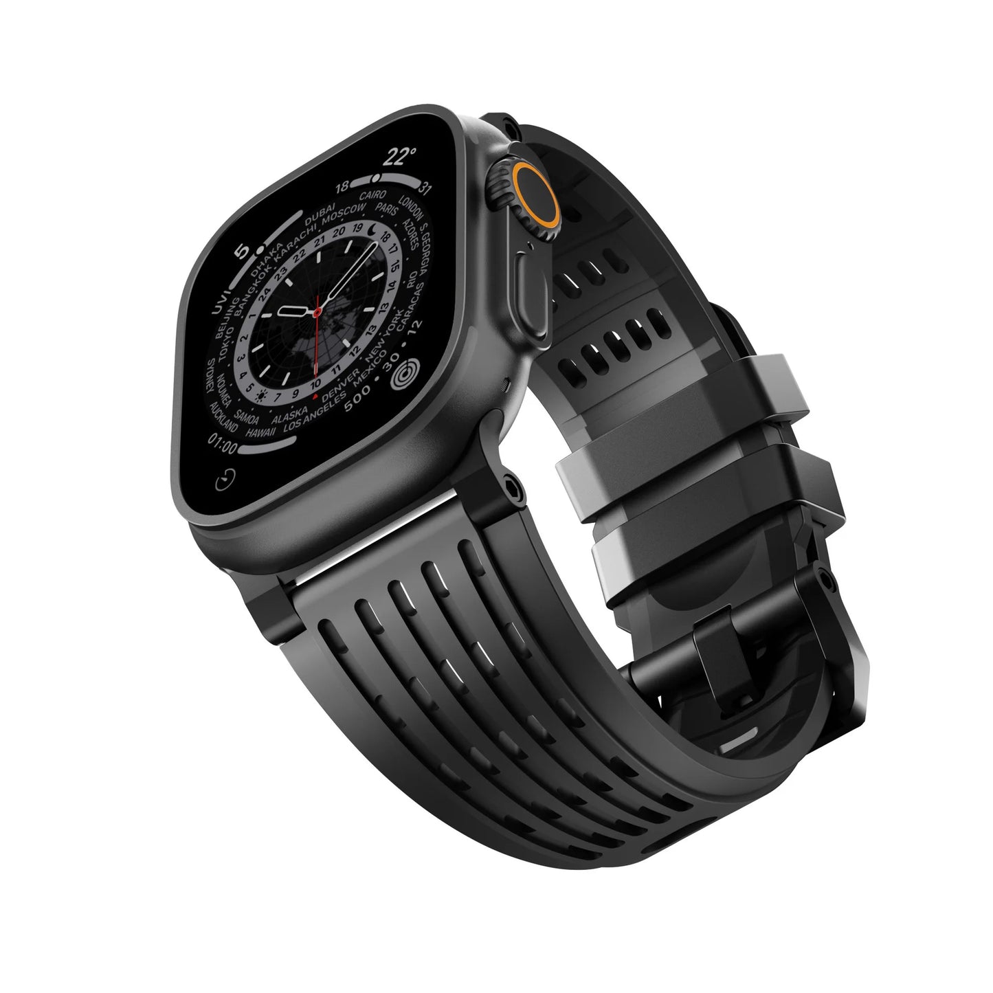 Luxury Ultra Wide Ventilated Sports Bands By iSerieshub Compatible For Apple Watch