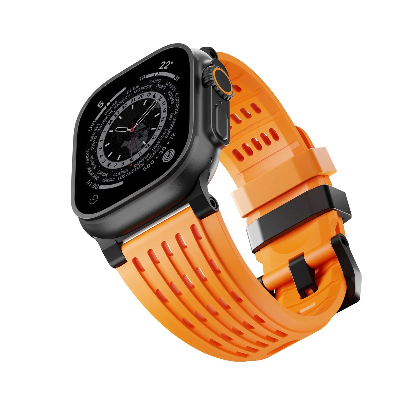 Luxury Ultra Wide Ventilated Sports Bands By iSerieshub Compatible For Apple Watch