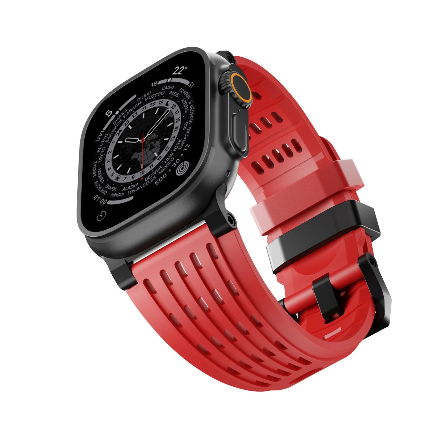 Luxury Ultra Wide Ventilated Sports Bands By iSerieshub Compatible For Apple Watch