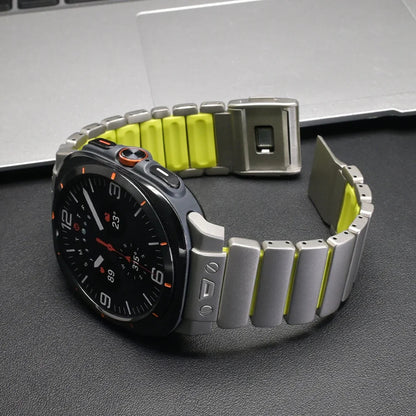 Luxury Ocean Titanium Band for Samsung Galaxy Watch Ultra 47mm
