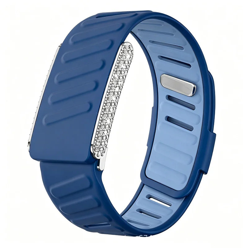 Dual Color Silicone Sport Band Compatible with WHOOP 5.0 One, Peak & Life/MG – Soft Waterproof Replacement Strap