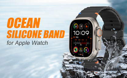 Premium Modello Soft Silicone Strap By iSerieshub Compatible For Apple Watch