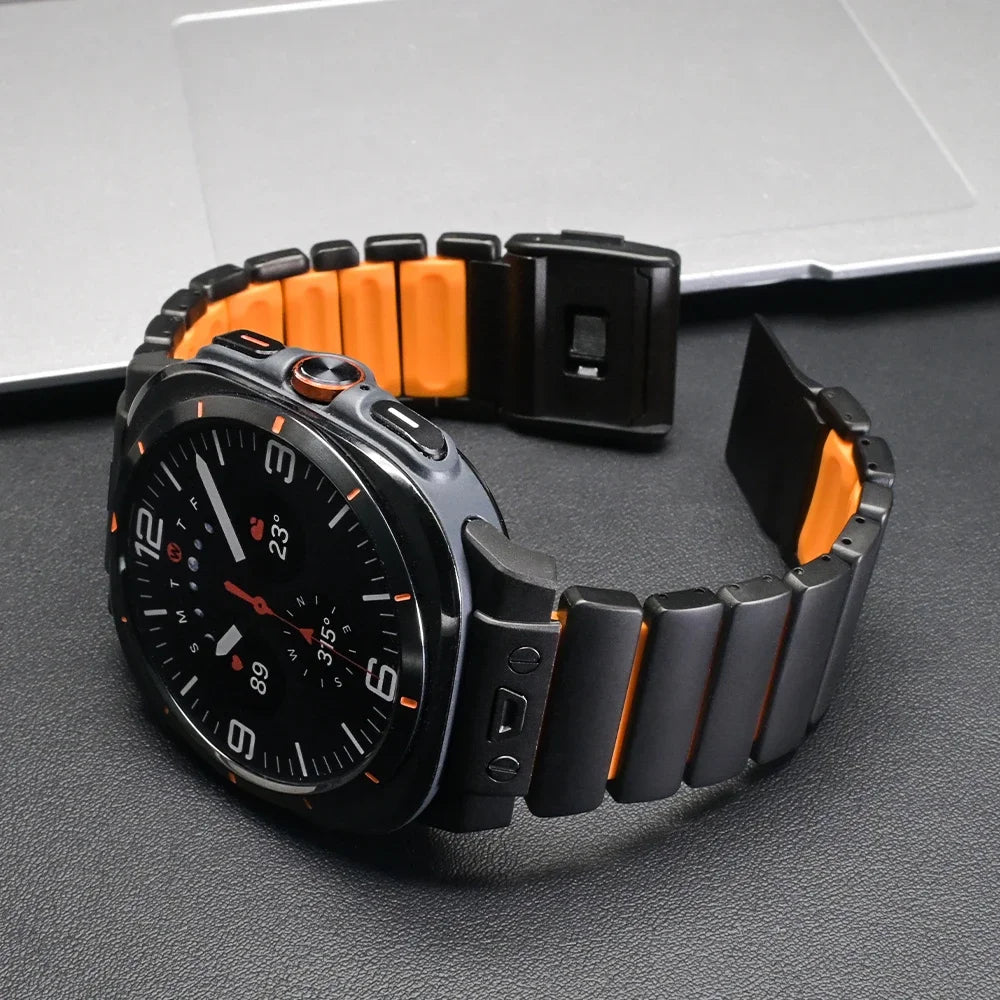 Luxury Ocean Titanium Band for Samsung Galaxy Watch Ultra 47mm