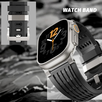Luxury Ultra Wide Ventilated Sports Bands By iSerieshub Compatible For Apple Watch