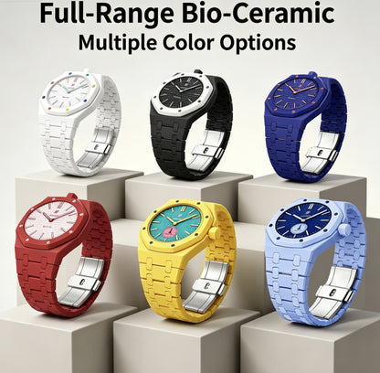 Luxury Royal Pop Ceramic Case With Watch