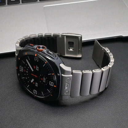 Luxury Ocean Titanium Band for Samsung Galaxy Watch Ultra 47mm