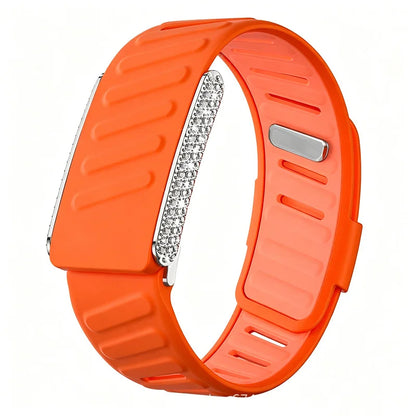 Dual Color Silicone Sport Band Compatible with WHOOP 5.0 One, Peak & Life/MG – Soft Waterproof Replacement Strap