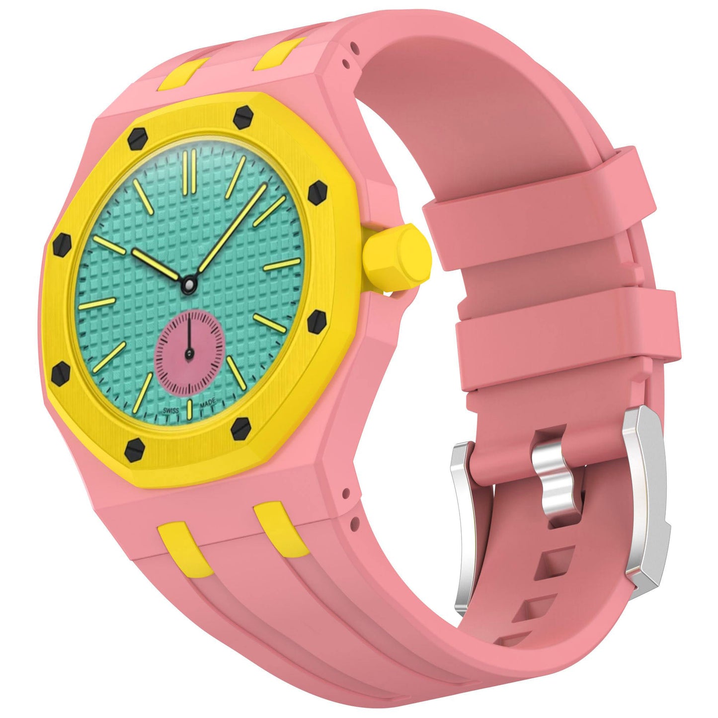 Royal Pop Watch + Protective Case Bundle | Luxury AP Style Watch Set