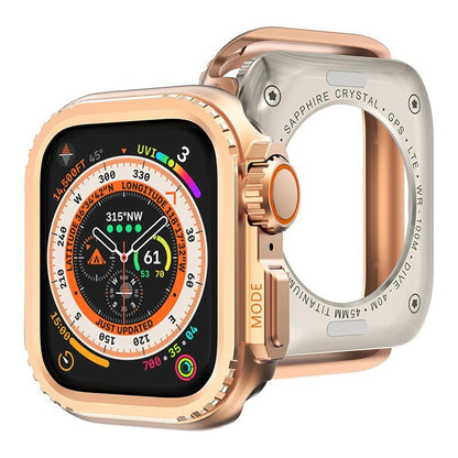 Luxury Change To Ultra Metal Case By iSerieshub Compatible For Apple Watch