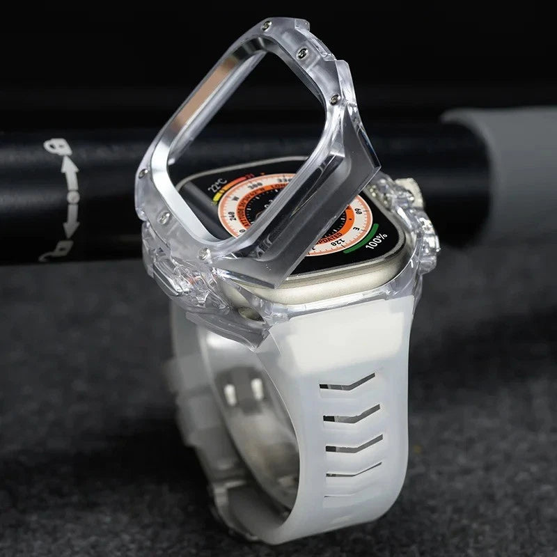 49MM Luxury Transparent Concept Case By Iserieshub Compatible For Apple Watch Ultra
