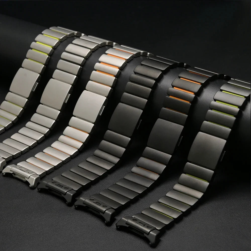 Luxury Ocean Titanium Band for Samsung Galaxy Watch Ultra 47mm