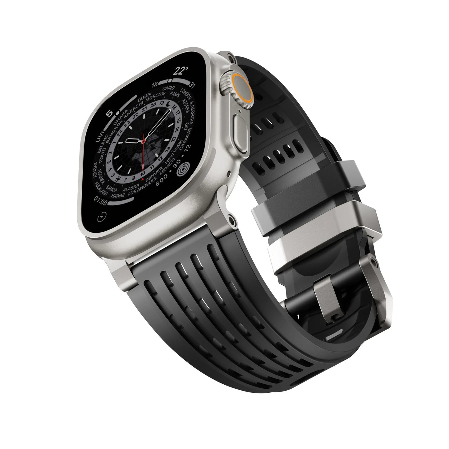 Luxury Ultra Wide Ventilated Sports Bands By iSerieshub Compatible For Apple Watch