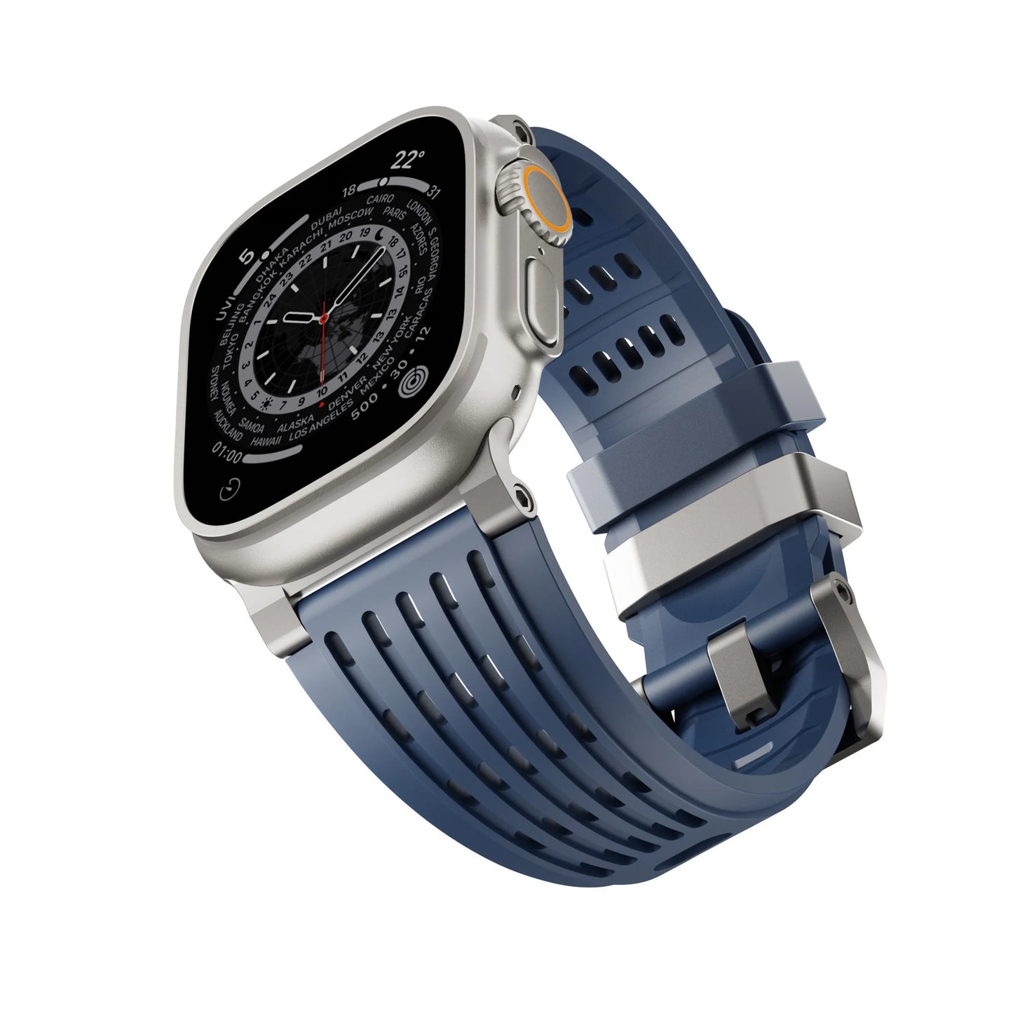 Luxury Ultra Wide Ventilated Sports Bands By iSerieshub Compatible For Apple Watch
