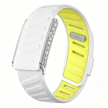 Dual Color Silicone Sport Band Compatible with WHOOP 5.0 One, Peak & Life/MG – Soft Waterproof Replacement Strap
