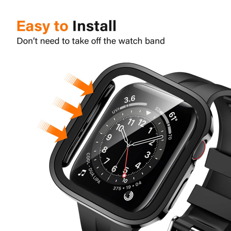 Premium Waterproof Pc Protective Case By iSerieshub Comaptible For iWatch