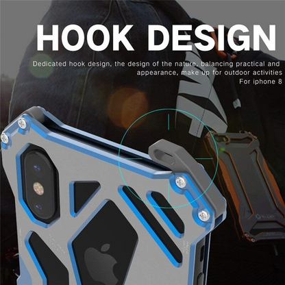 Premium Shock Proof Metal Frame Bumpers Case By iSerieshub Compatible For iPhone