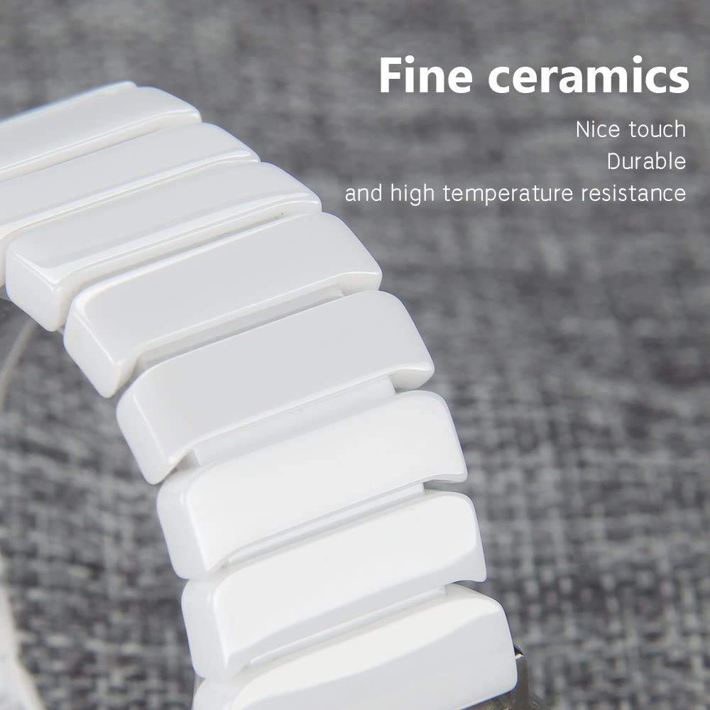 Premium Ceramic Straps By iSerieshub Compatible For Smart Watch