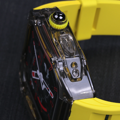 Luxury Transparent Richard Mille Modification Kit By iSerieshub Compatible For iWatch