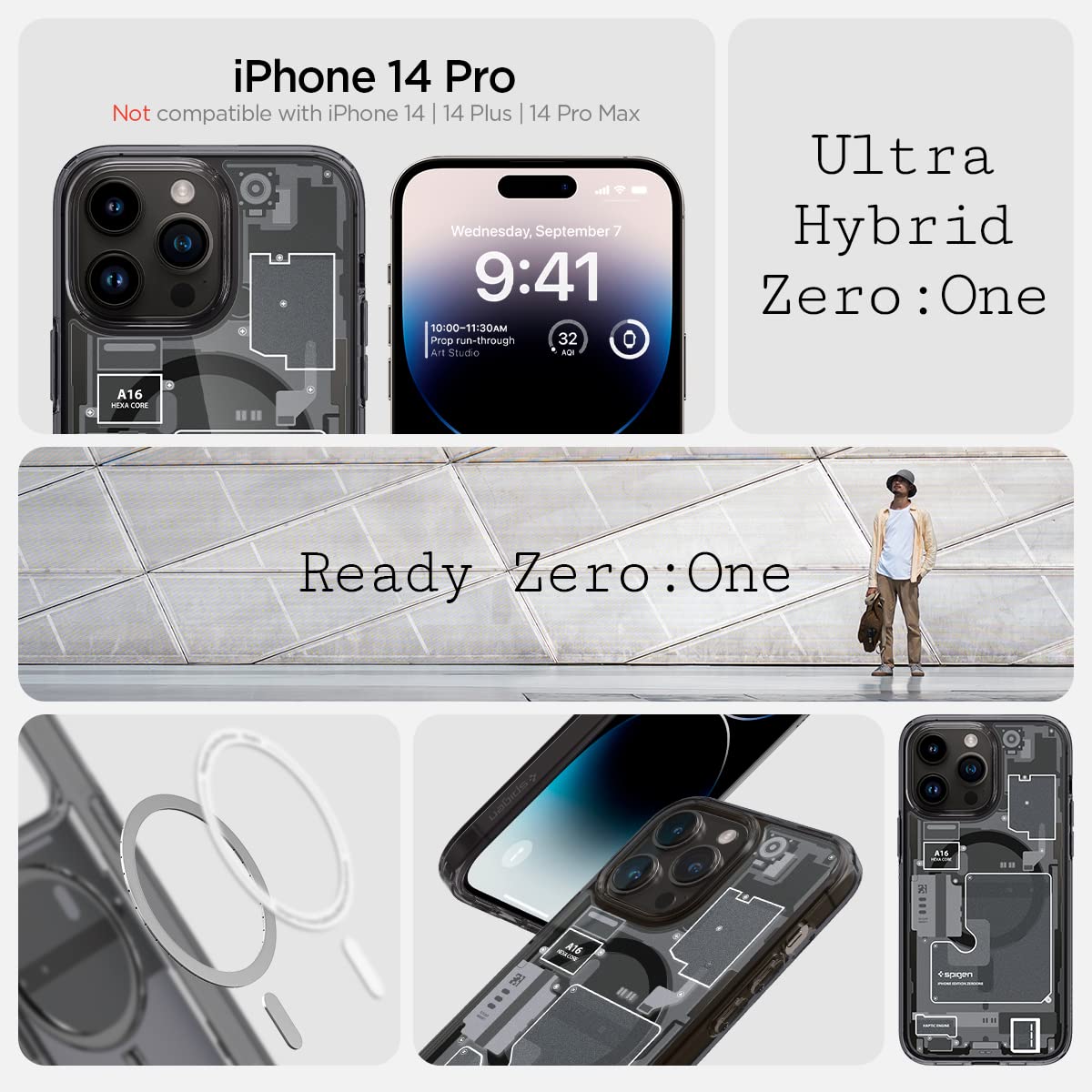 Premium Ultra Hybrid Magfit Cover By iSeriesHub Compatible with MagSafe for iPhone Series