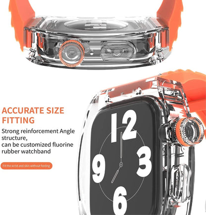 Luxury Modification Retrofit Richard Mille Design Case + Straps For iWatch (44MM 45MM)