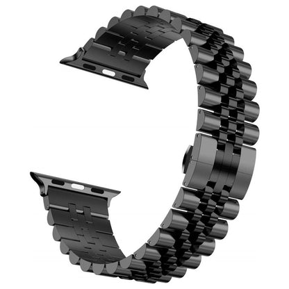 Premium Dual Shade Classic Metal Bracelet By iSeriesHub Compatible For Smart-Watch
