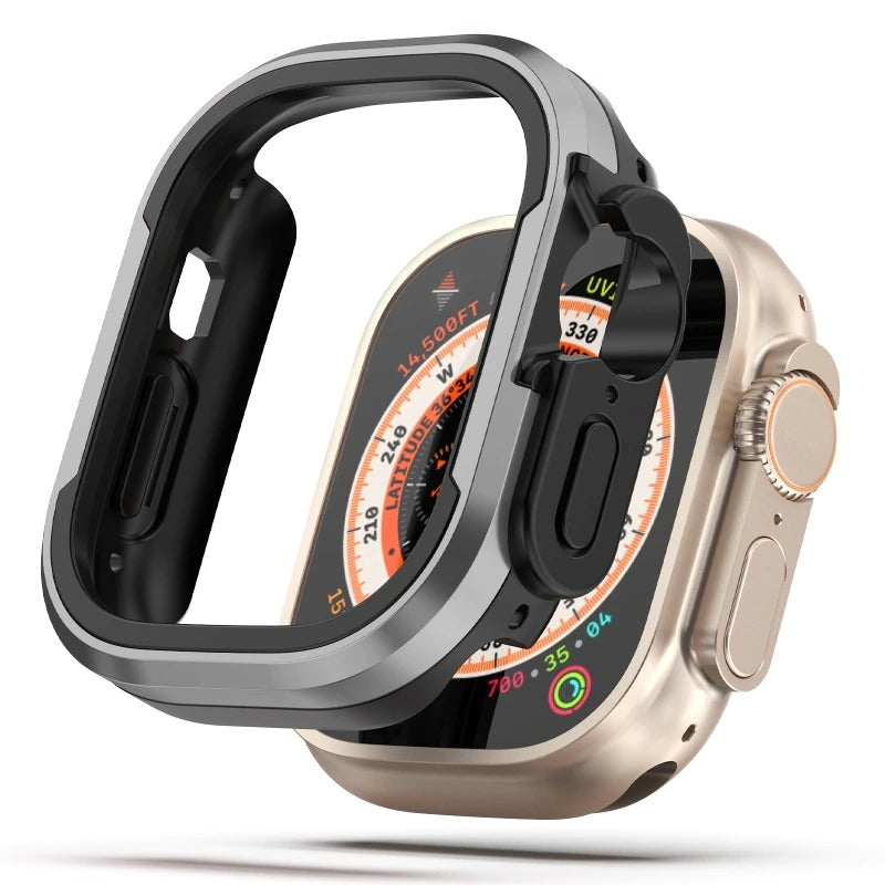 Premium Metal Bumper With TPU Case By iSerieshub For Smart Watch
